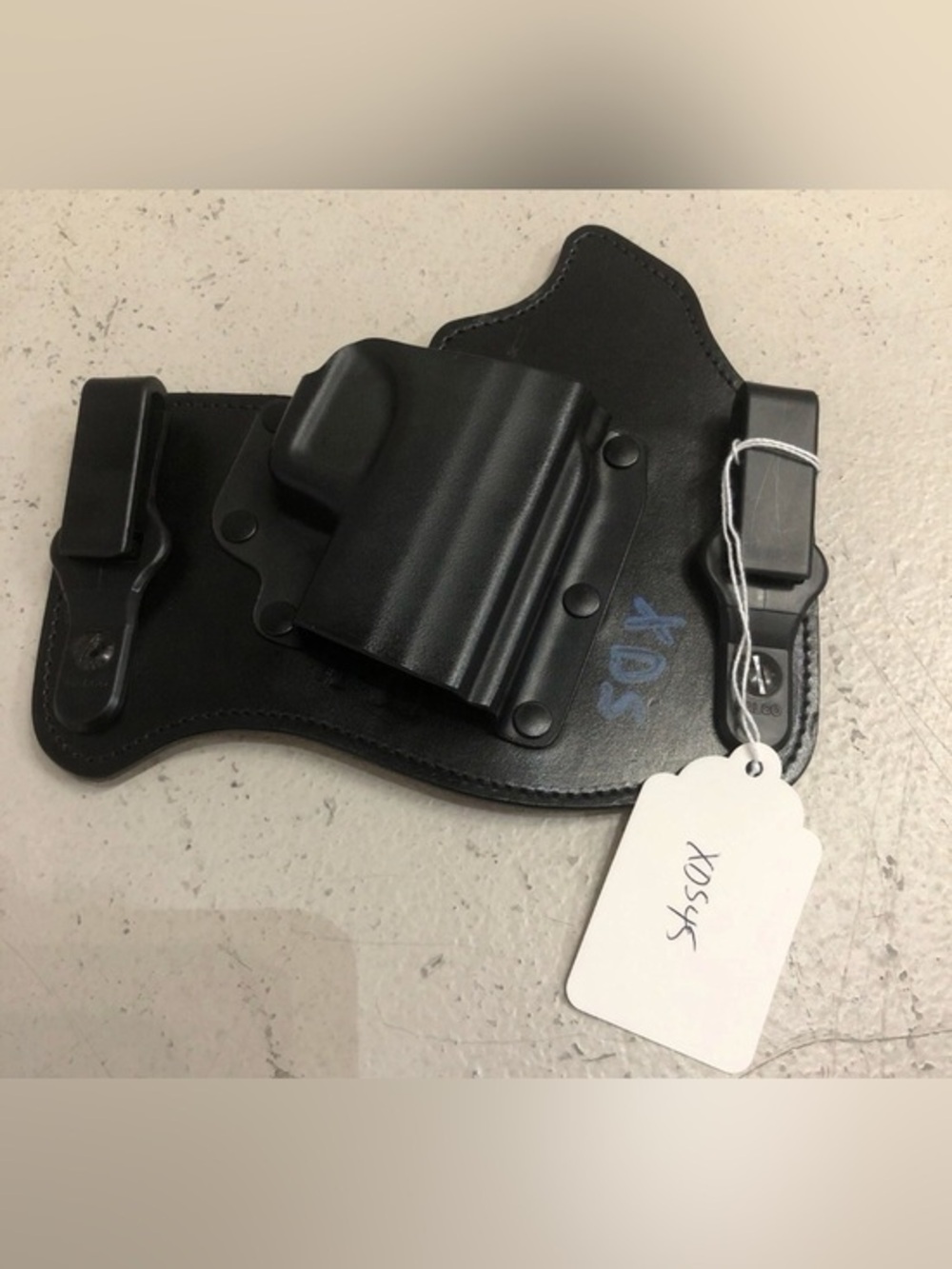 GALCO KingTuk Deluxe KT662B IWB Holster Springfield XD-S 45 Black Leather